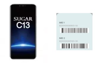 Come vedere il codice IMEI su Sugar C13