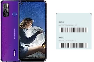 Come vedere il codice IMEI su Camon 15