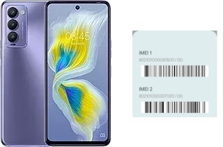 Come vedere il codice IMEI su Camon 18T