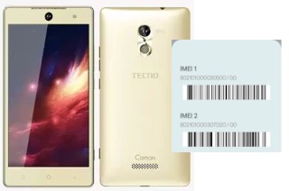 Come vedere il codice IMEI su Camon C7