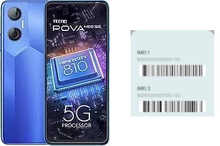 Come vedere il codice IMEI su Pova Neo 5G