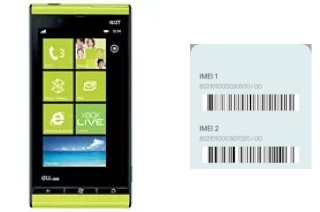 Come vedere il codice IMEI su Windows Phone IS12T