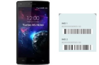 Come vedere il codice IMEI su Turbo X5 Hero