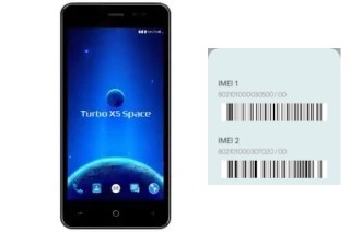 Come vedere il codice IMEI su Turbo X5 Space