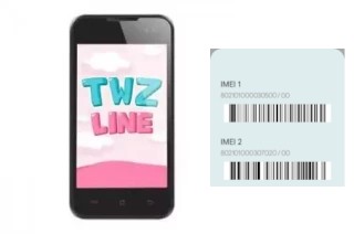 Come vedere il codice IMEI su TWZ A2