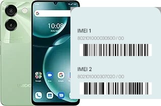 Come vedere il codice IMEI su Umidigi G9A