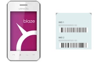 Come vedere il codice IMEI su Blaze