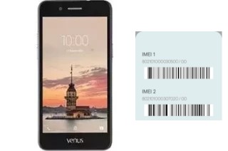 Come vedere il codice IMEI su Venus V3 5020