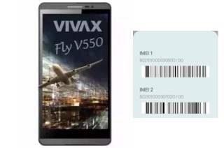 Come vedere il codice IMEI su Fly V550