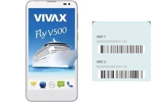 Come vedere il codice IMEI su Smart Fly V500