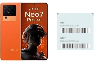 Come vedere il codice IMEI su iQOO Neo 7 Pro