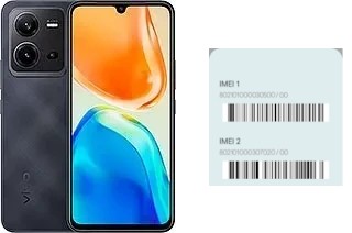 Come vedere il codice IMEI su V25e