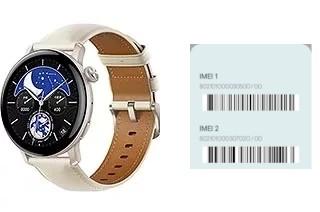 Come vedere il codice IMEI su Watch 3