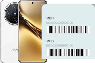 Come vedere il codice IMEI su X200