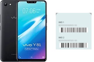 Come vedere il codice IMEI su vivo Y81