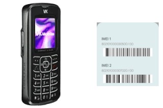 Come vedere il codice IMEI su VK2000