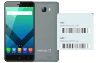 Come vedere il codice IMEI su VKworld T5