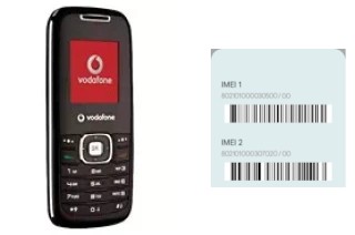 Come vedere il codice IMEI su Vodafone 226