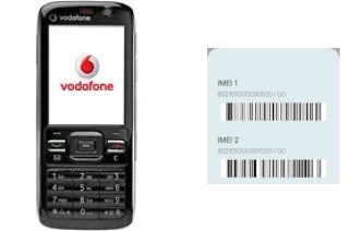 Come vedere il codice IMEI su Vodafone 725