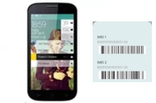 Come vedere il codice IMEI su 3G Note Legend