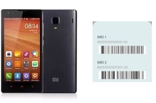 Come vedere il codice IMEI su Redmi 1S