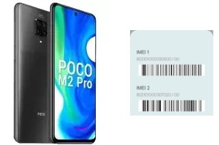 Come vedere il codice IMEI su Poco M2 Pro