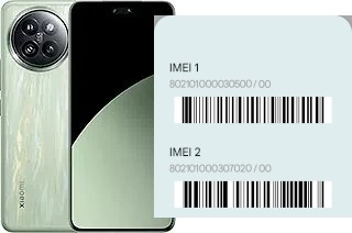 Come vedere il codice IMEI su 14 Civi