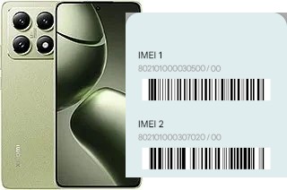 Come vedere il codice IMEI su Xiaomi 14T