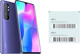 Come vedere il codice IMEI su Mi Note 10 Lite