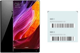 Come vedere il codice IMEI su Mi Mix