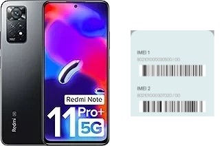 Come vedere il codice IMEI su Redmi Note 11 Pro+ 5G