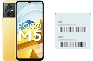 Come vedere il codice IMEI su Poco M5