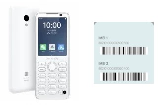 Come vedere il codice IMEI su Qin F21 Pro