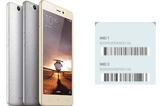 Come vedere il codice IMEI su Redmi 3