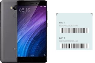 Come vedere il codice IMEI su Redmi 4 Prime