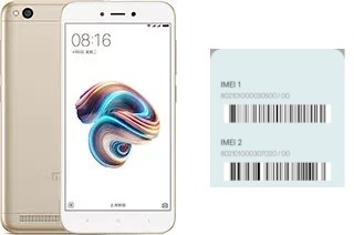 Come vedere il codice IMEI su Redmi 5A