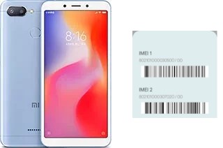 Come vedere il codice IMEI su Redmi 6