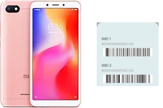 Come vedere il codice IMEI su Redmi 6A