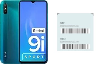 Come vedere il codice IMEI su Redmi 9i Sport