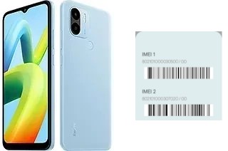 Come vedere il codice IMEI su Redmi A1+