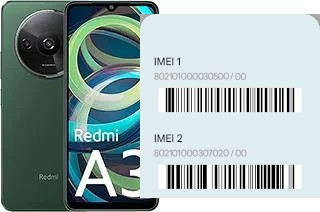 Come vedere il codice IMEI su Redmi A3 Pro