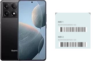 Come vedere il codice IMEI su Redmi K70E