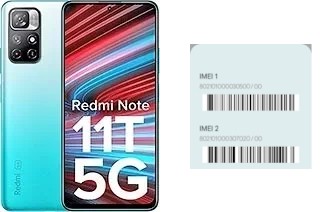 Come vedere il codice IMEI su Redmi Note 11T 5G