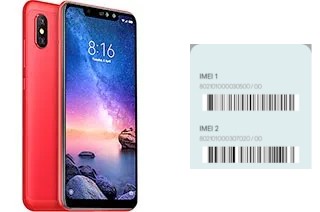 Come vedere il codice IMEI su Redmi Note 6 Pro