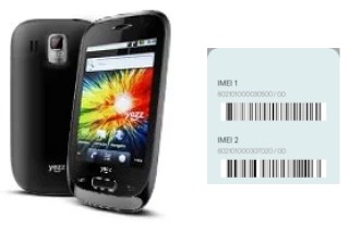 Come vedere il codice IMEI su Andy YZ1100