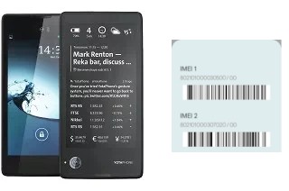 Come vedere il codice IMEI su YotaPhone