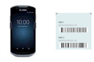 Come vedere il codice IMEI su TC57