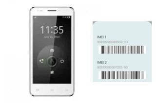 Come vedere il codice IMEI su Cocodrilo Z501