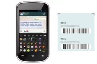 Come vedere il codice IMEI su ZA705