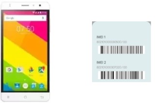 Come vedere il codice IMEI su Color C3